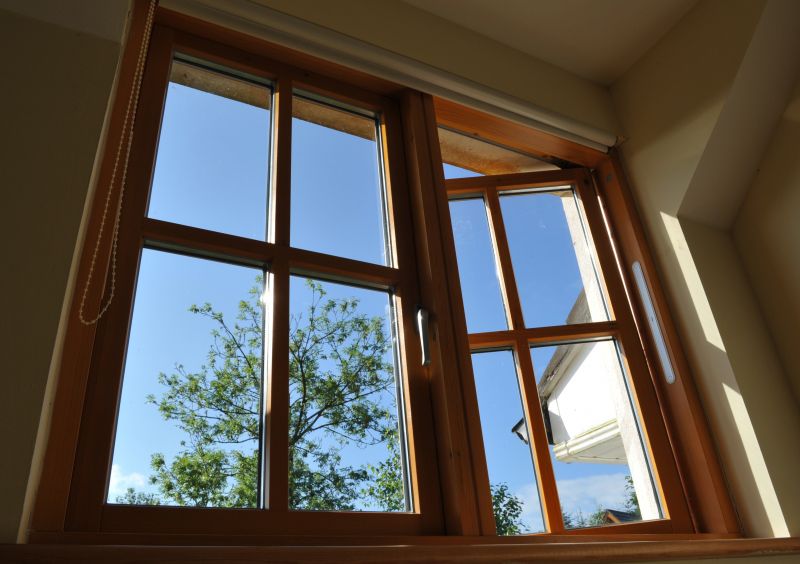 Restored Historical Window Frames
